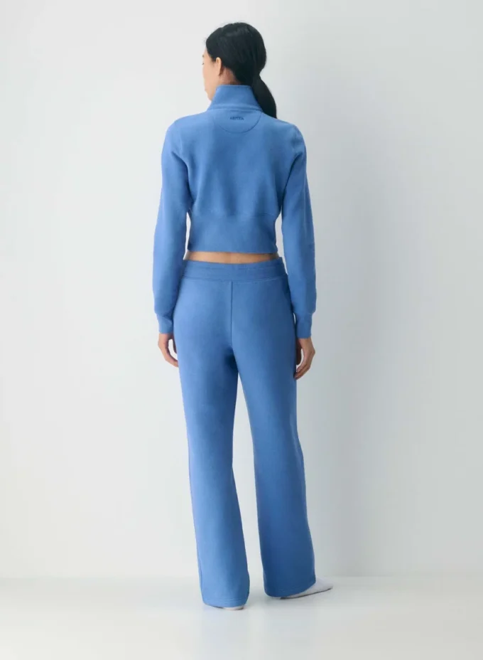 Polaire Cozy Sweatfleece Snug Hi-rib 1/2 Zip Mockneck