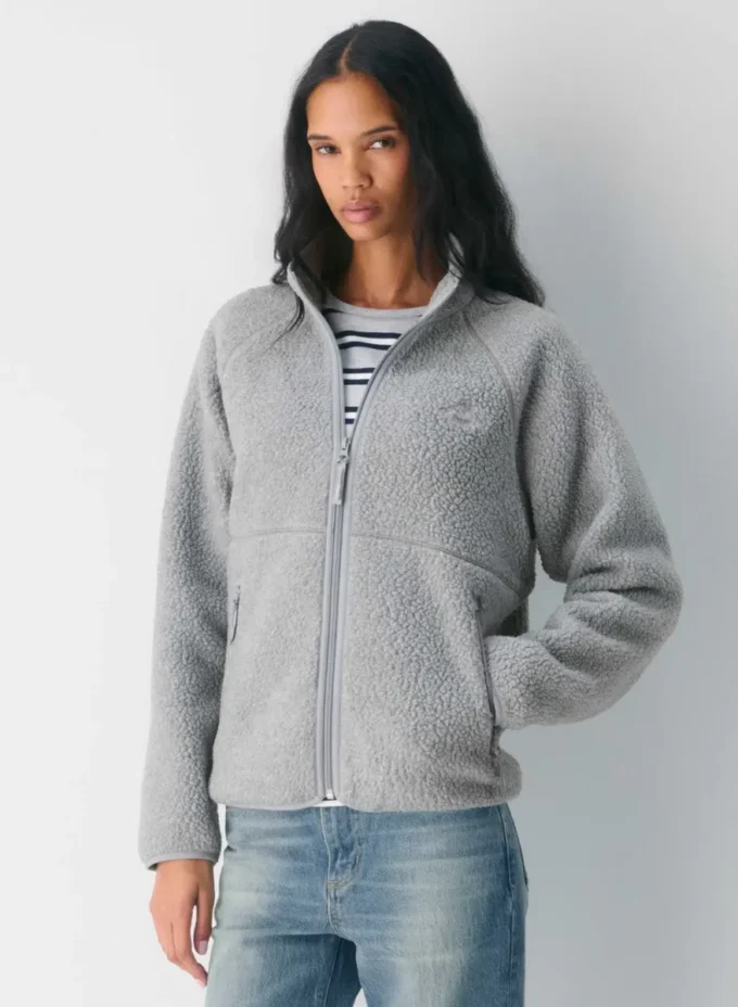 Polartec® Thermal Pro™ Raglan Mockneck Zip-up