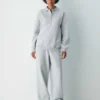 Polo boyfriend en molleton douillet