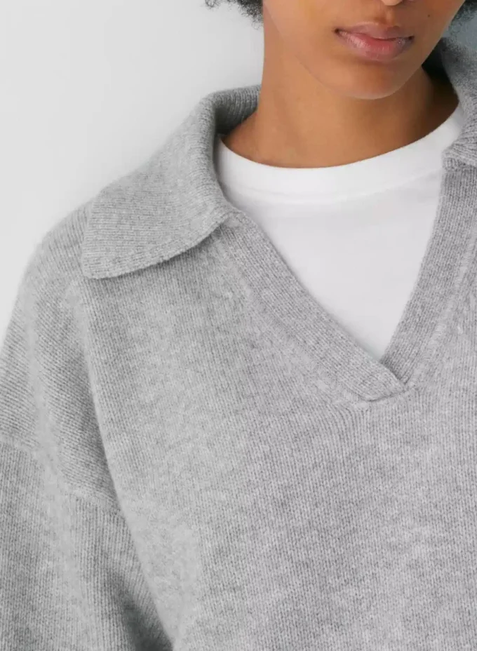 Polo en maille analogique