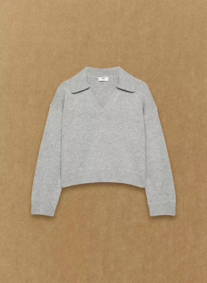 Polo en maille analogique
