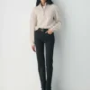 Pull à capuche et fermeture éclair 1/4 en laine mérinos Heritage