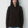 Pull à col châle en laine mérinos Heritage Knit 100 % extra-fine