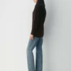 Pull à col châle en laine mérinos Heritage Knit 100 % extra-fine