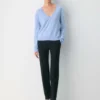 Pull à col en V en cachemire Bare