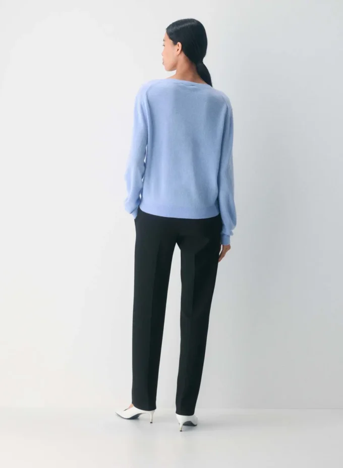 Pull à col en V en cachemire Bare