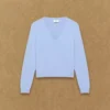 Pull à col en V en cachemire Bare