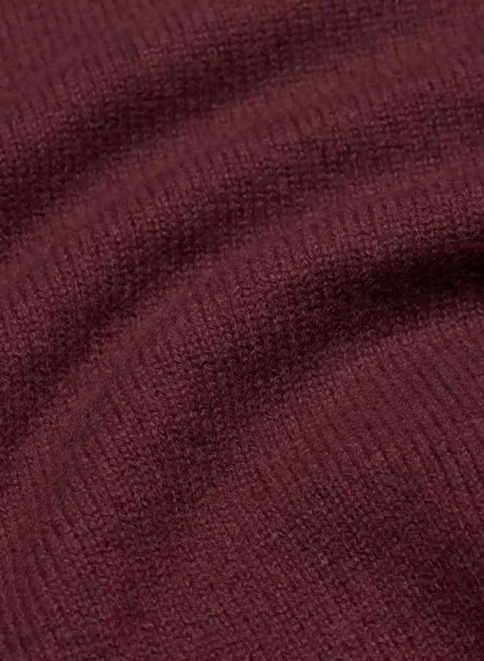 Pull à col montant en cachemire