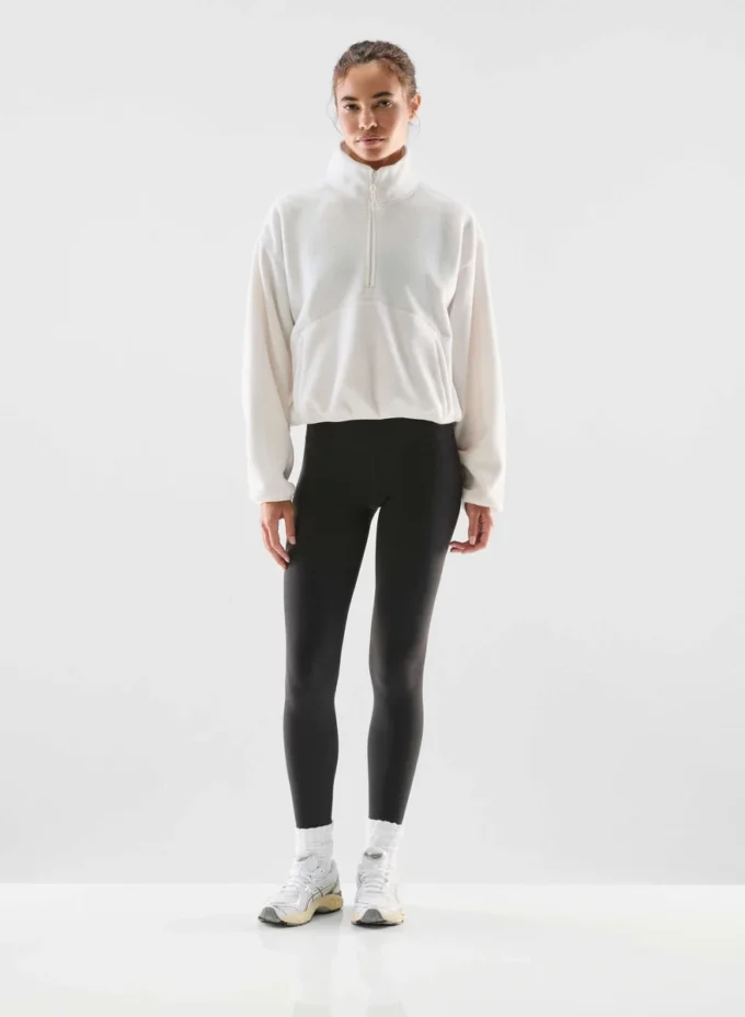 Pull à col montant et demi-zip Terrain
