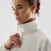 Pull à col montant et demi-zip Terrain