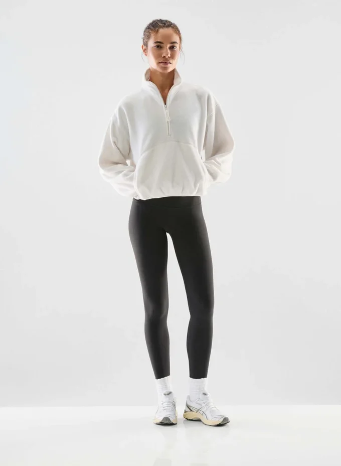 Pull à col montant et demi-zip Terrain