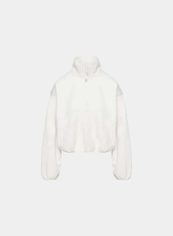 Pull à col montant et demi-zip Terrain