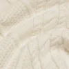 Pull à col montant et fermeture éclair en laine mérinos Heritage Knit