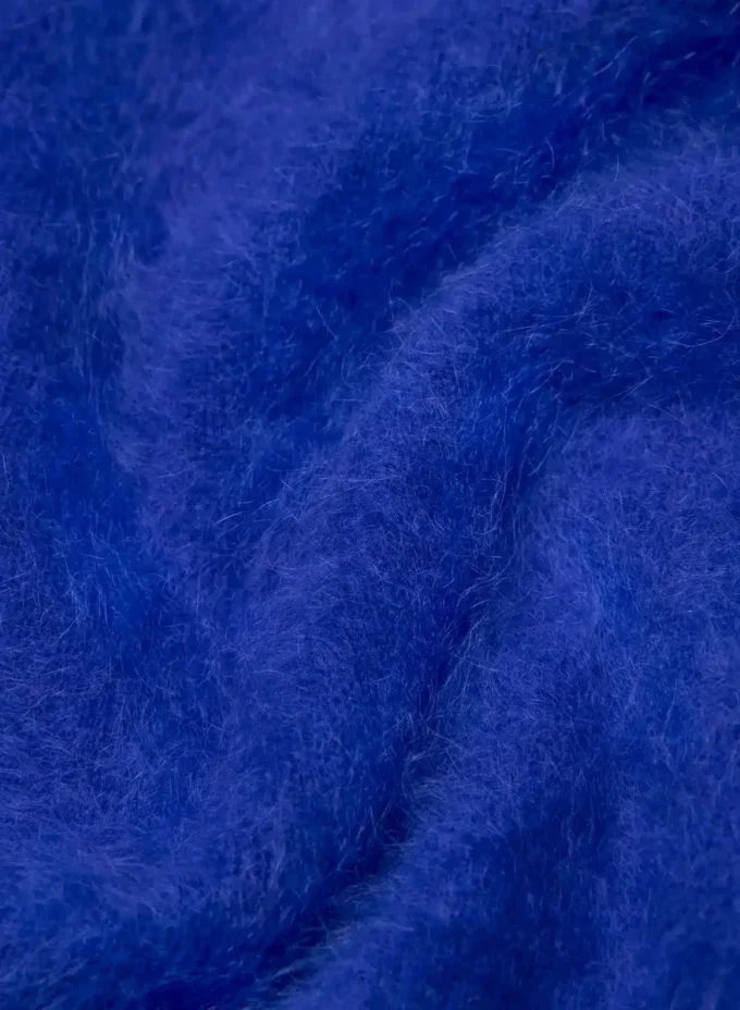 Pull à col rond décontracté en cachemire brossé
