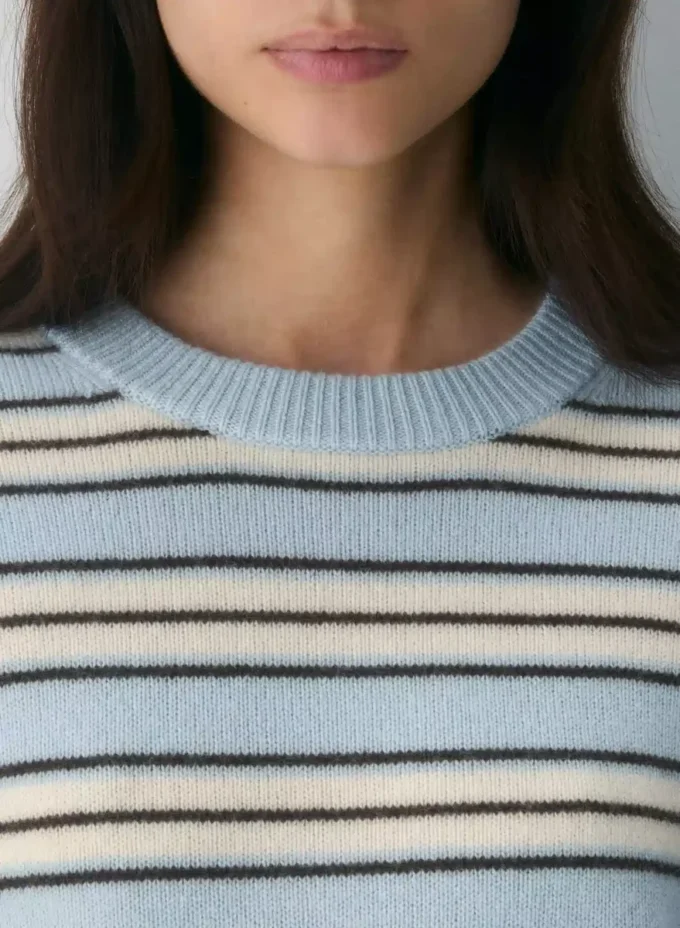 Pull à col rond décontracté en cachemire Essential