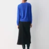 Pull à col rond en laine mérinos Bare
