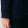 Pull à col rond en laine mérinos Heritage Knit