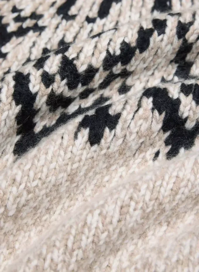 Pull à col roulé en laine et cachemire Trophy