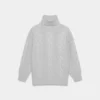 Pull à col roulé en laine mérinos Heritage Knit