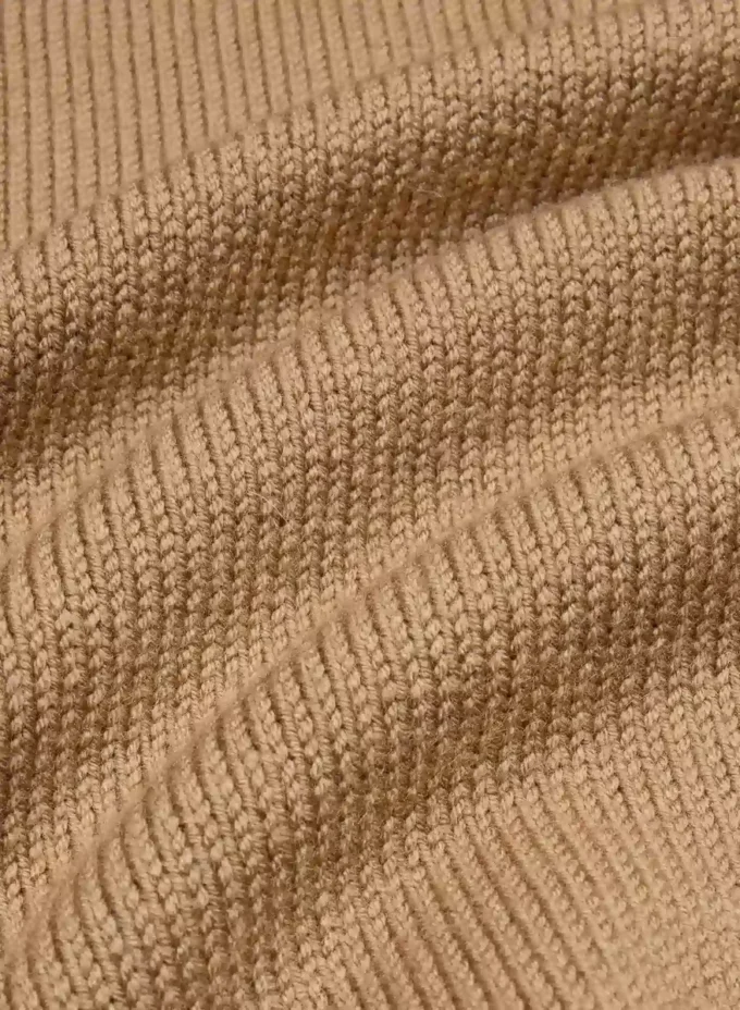 Pull à col roulé en laine mérinos épaisse