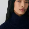 Pull à col roulé Heritage Knit en laine mérinos