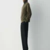 Pull à col roulé oversize en cachemire moelleux