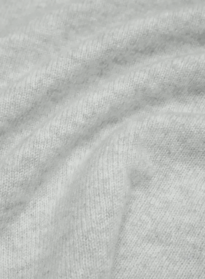 Pull décontracté à encolure bateau en cachemire Feather