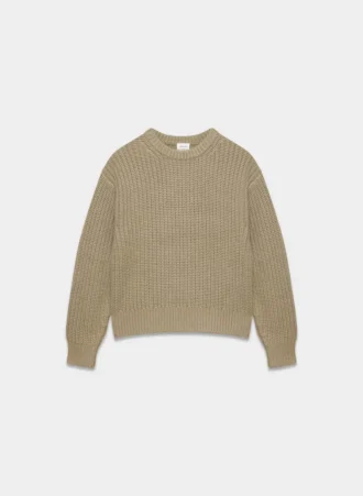 Pull en laine à col rond