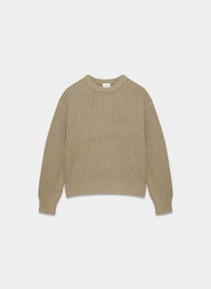 Pull en laine à col rond