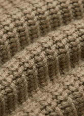 Pull en laine à col rond