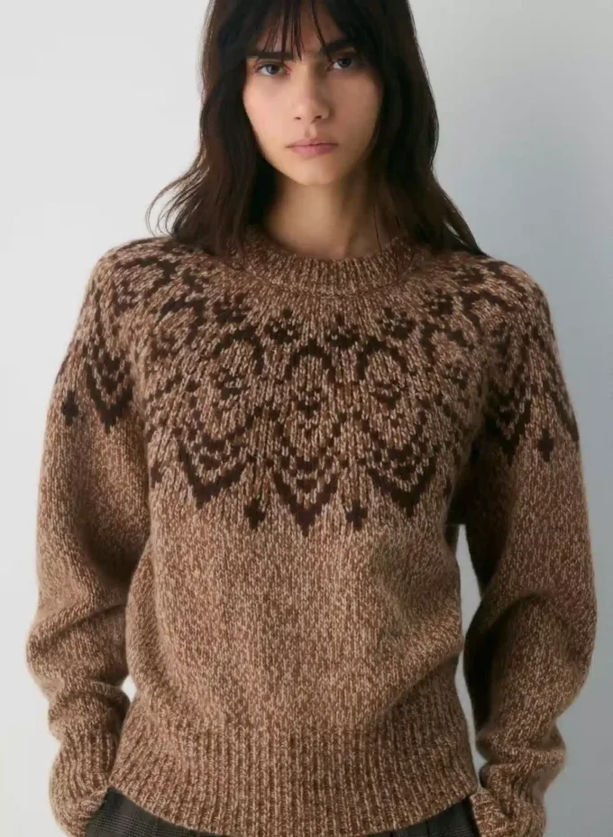 Pull en laine et cachemire Cosmic