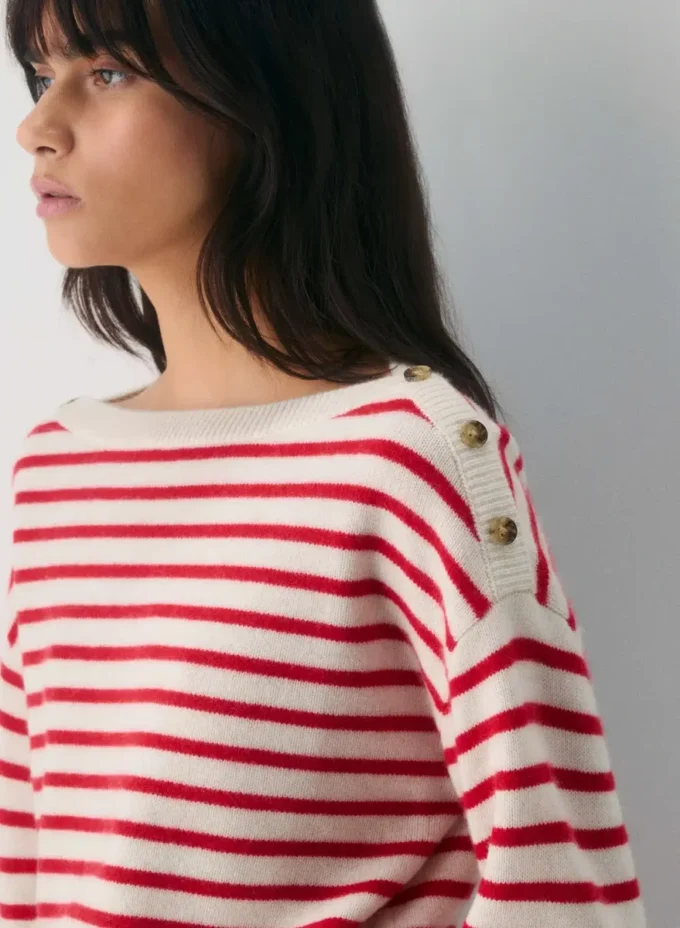 Pull en laine et cachemire Gable