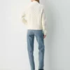 Pull en laine mérinos Heritage Knit à fermeture éclair 1/4