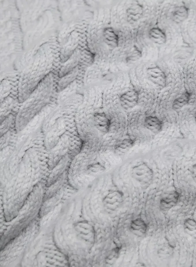 Pull en laine mérinos Heritage Knit à fermeture éclair 1/4