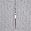 Pull en laine mérinos Heritage Knit à fermeture éclair 1/4