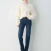 Pull en V en laine mérinos Heritage Knit