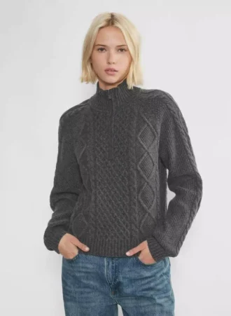 Pull à fermeture éclair 1/4 Boreal