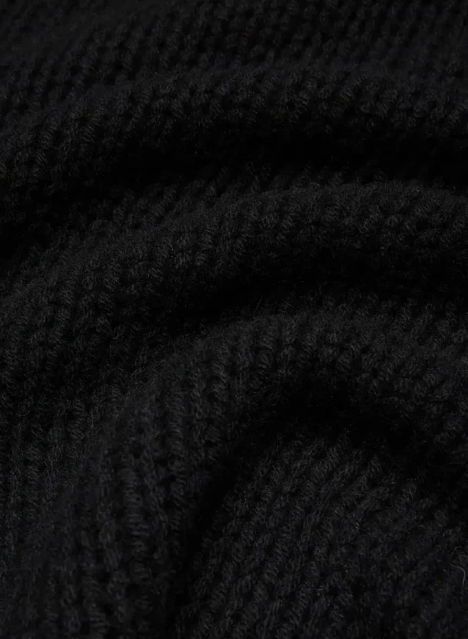 Pull oversize à col rond en cachemire Mesh