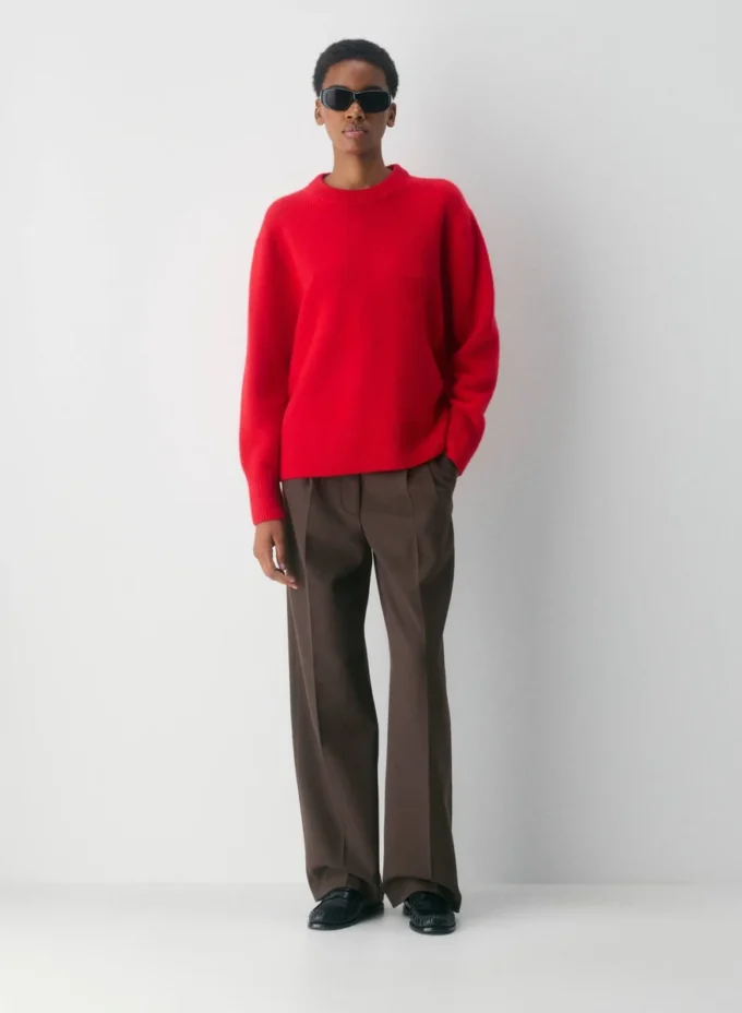 Pull oversize en cachemire moelleux