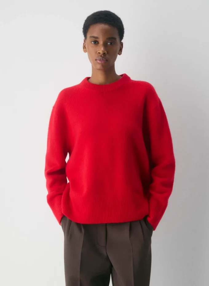 Pull oversize en cachemire moelleux