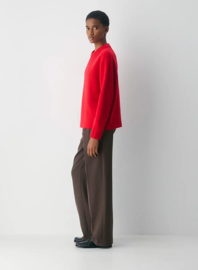 Pull oversize en cachemire moelleux