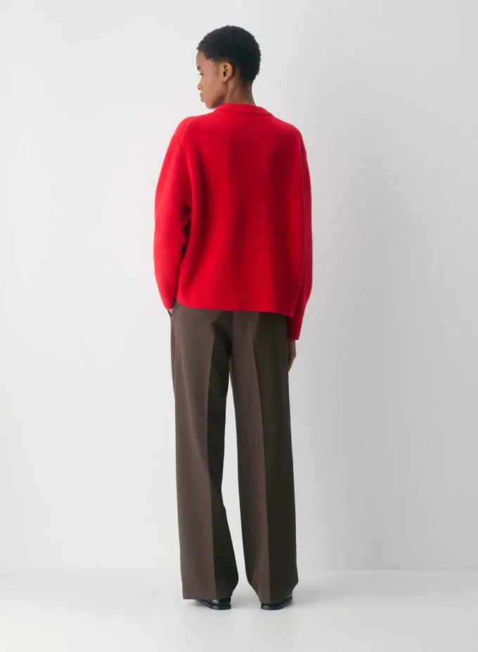 Pull oversize en cachemire moelleux