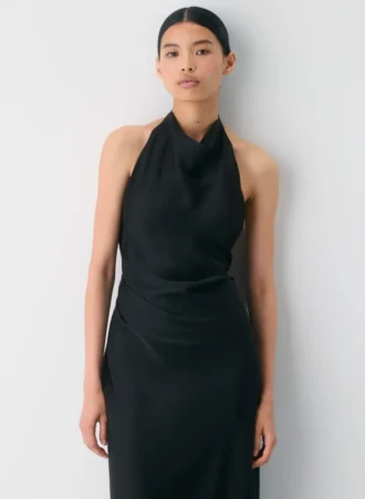 Robe dos nu en satin Audience