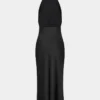 Robe dos nu en satin Audience