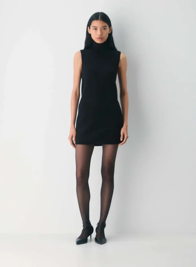 Robe en laine et cachemire Flanders