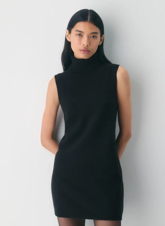 Robe en laine et cachemire Flanders