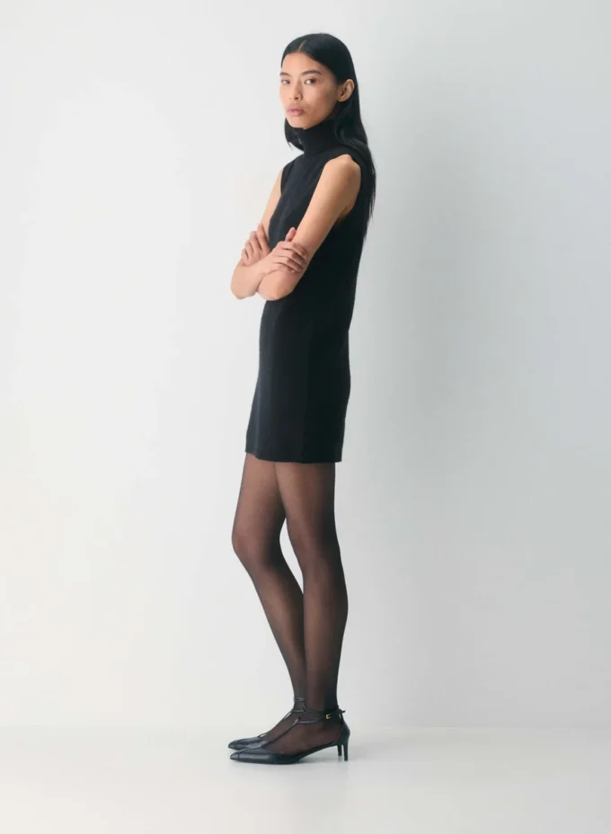 Robe en laine et cachemire Flanders
