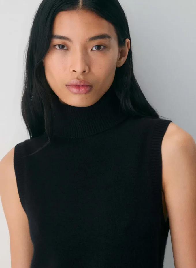 Robe en laine et cachemire Flanders