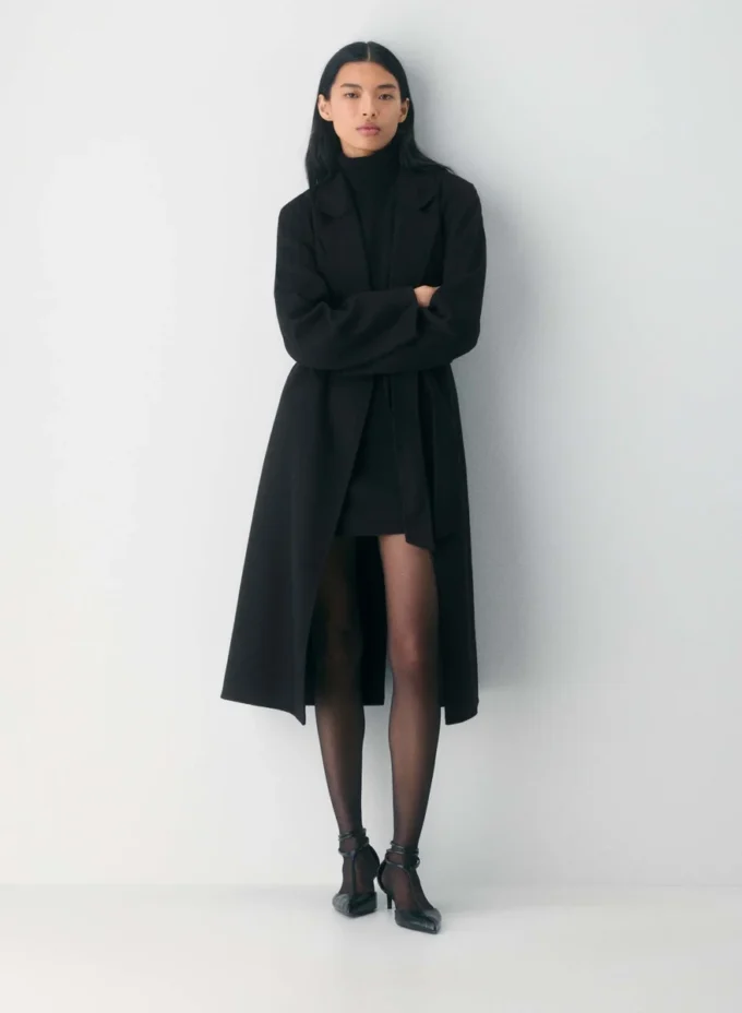 Robe en laine et cachemire Flanders