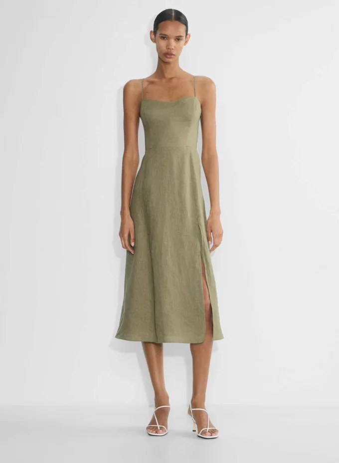Robe en lin Barrafina